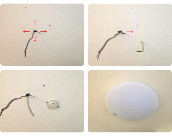 当社の電気工事施工事例 コンセント スイッチ 照明の取り付け 修理なら電気工事 Jp 新宿区 豊島区 池袋 渋谷区