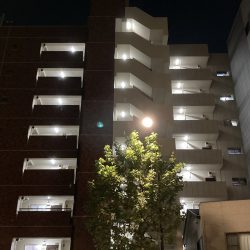 メゾン　Ⅰ様　　共用部廊下、階段、エントランス照明LED化