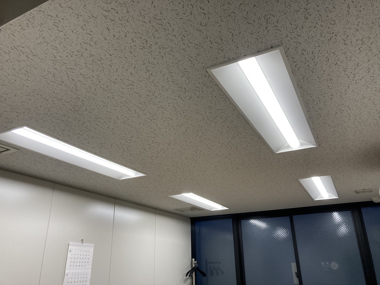 株式会社壽商会様　自社ビル内照明LED化　+　中央区助成金利用