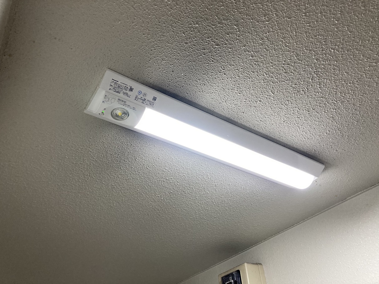 プランドールイナゲ様　共用部照明全LED化　+　新宿区補助金利用