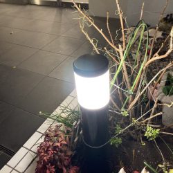 ベルファース水天宮前様　共用部庭園灯LED化