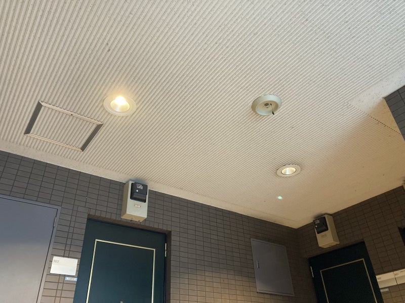 マンション共用部照明をLED化　+　新宿区LED導入補助金